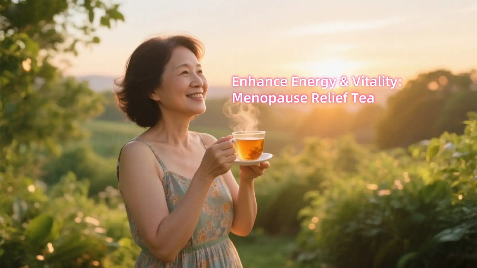 Enhance Energy & Vitality: Menopause Relief Tea